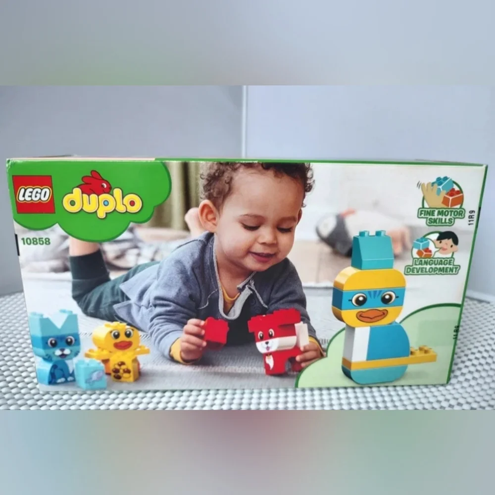 Lego Duplo 10858 My First Puzzle Pets NWT Building Toy Set